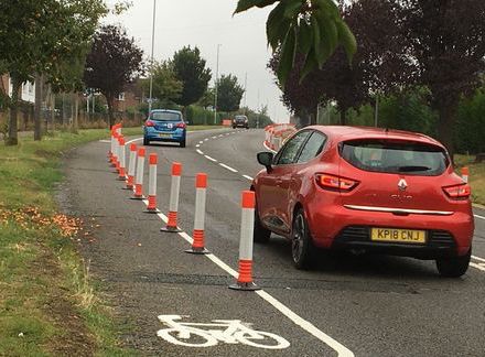 1_Wands-have-been-installed-along-cycle-lanes-in-Kettering-to-protect-cyclists